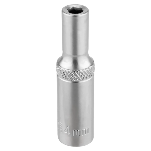 Головка глубокая торцевая 4мм (6гр.), 1/4'' RockFORCE LIGHT RF LIGHT-5255004 — фото товара на remkola.by