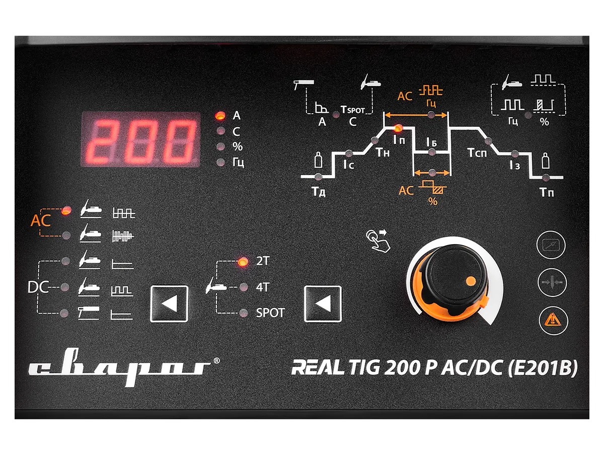 Инвертор Сварог REAL TIG 200 P AC/DC (E201B) — детальное фото оборудования для СТО на remkola.by
