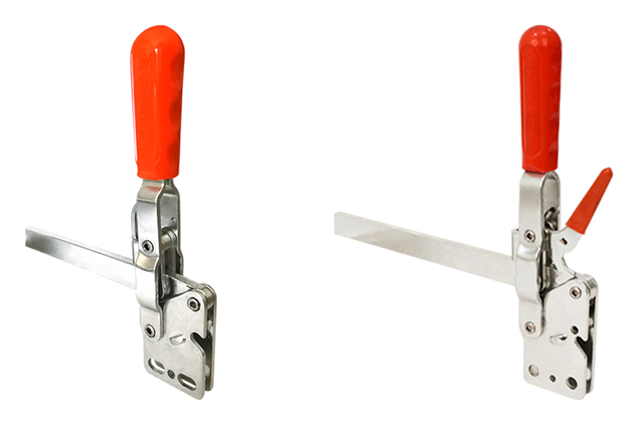 212 Прижимы механические с прихватом для привариваемого винта