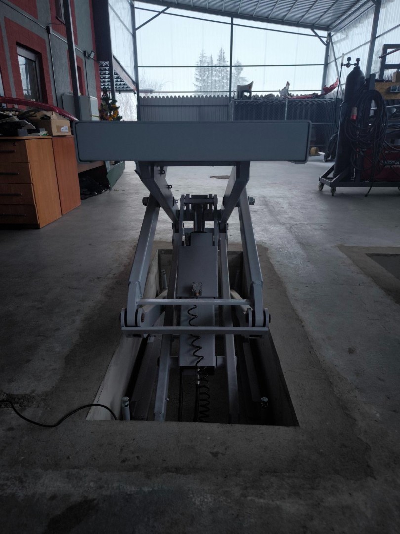 Ножничный подъемник, встраиваемый в пол на 3,5 тонны,ESBerg ESB FR-6105B 3,5