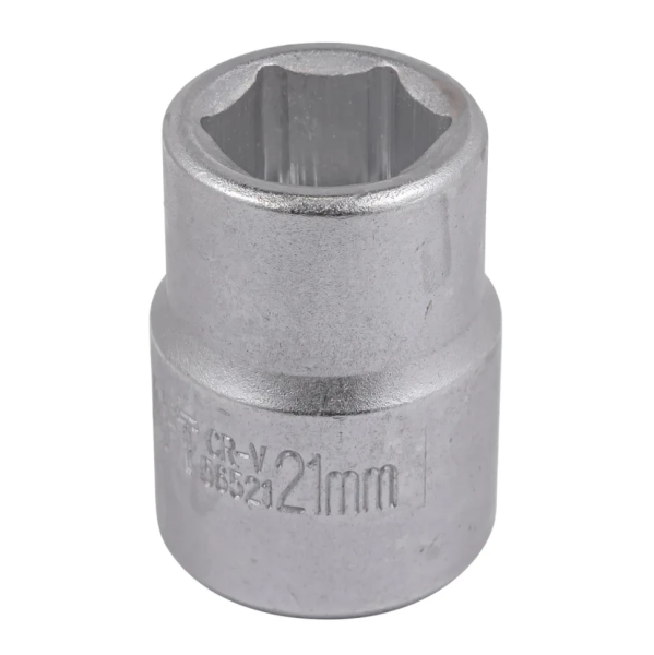 Головка торцевая неглубокая короткая 21мм (6гр.), 3/4'' FORCEKRAFT FK-56521 — фото товара на remkola.by