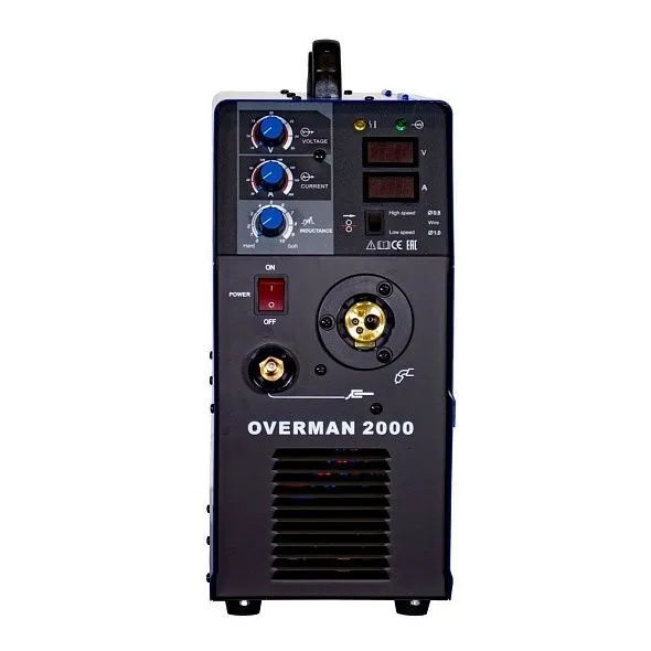 Сварочный полуавтомат AuroraPRO OVERMAN 2000 (Mosfet) — детальное фото оборудования для СТО на remkola.by