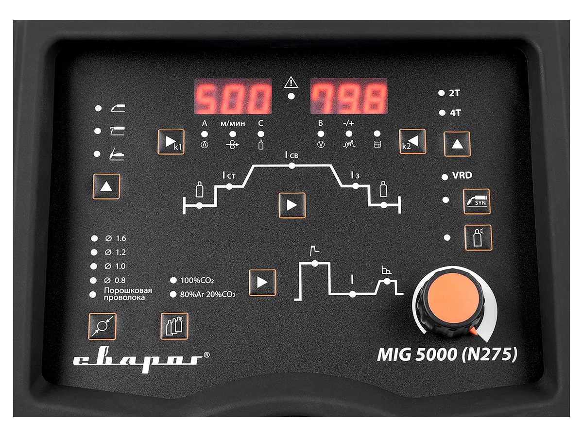 Сварочный полуавтомат Сварог TECH MIG 5000 DIGITAL (N275) — детальное фото оборудования для СТО на remkola.by