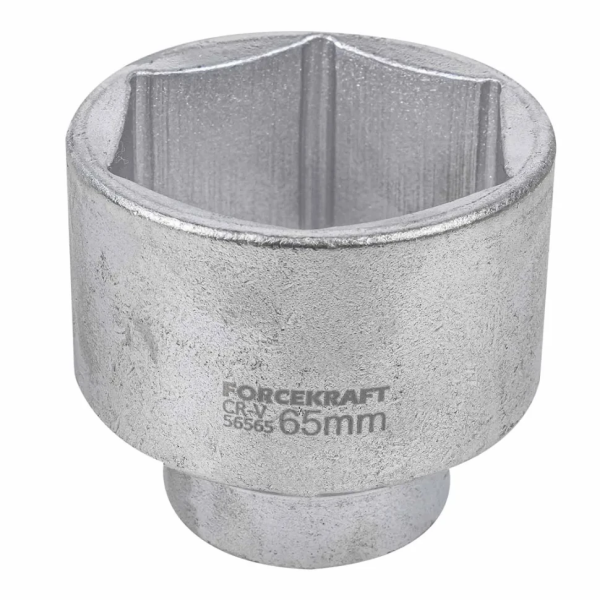 Головка торцевая неглубокая короткая 65мм (6гр.), 3/4'' FORCEKRAFT FK-56565 — фото товара на remkola.by