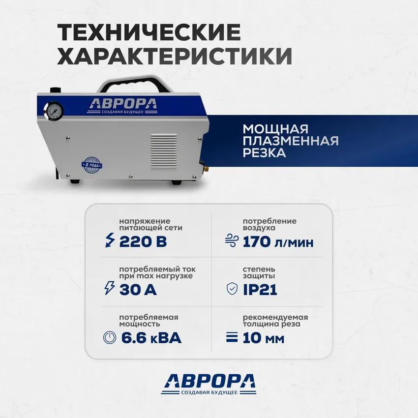 Аппарат плазменной резки Аврора Джет 40 — детальное фото оборудования для СТО на remkola.by