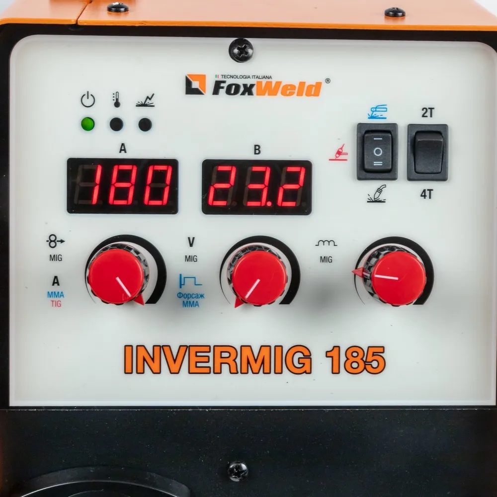 Сварочный полуавтомат Foxweld Invermig 185 — детальное фото оборудования для СТО на remkola.by