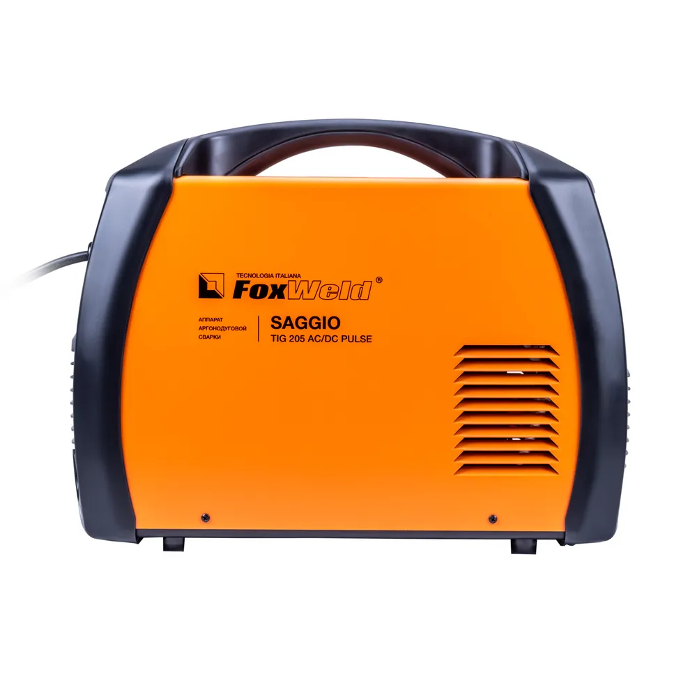Аппарат аргонодуговой сварки Foxweld SAGGIO TIG 205 AC/DC Pulse — детальное фото оборудования для СТО на remkola.by