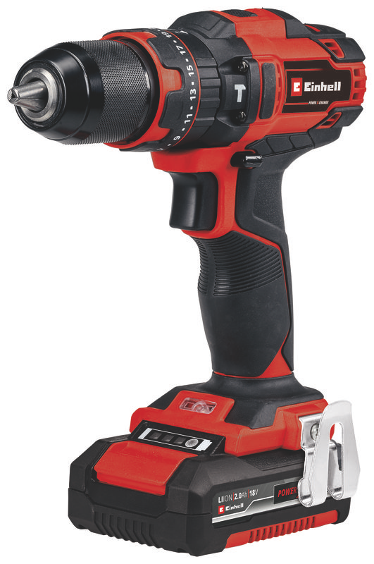 Шуруповерт ударный аккум. Einhell TE-CD 18/40 Li-i + 64 (2x2.0 Ah) — детальное фото оборудования для СТО на remkola.by