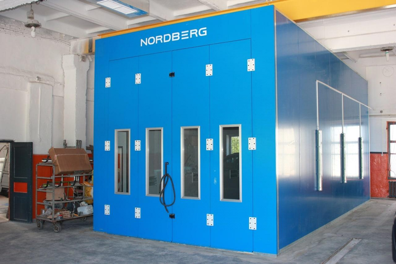 Окрасочно-сушильная камера NORDBERG INDUSTRIAL — детальное фото оборудования для СТО на remkola.by