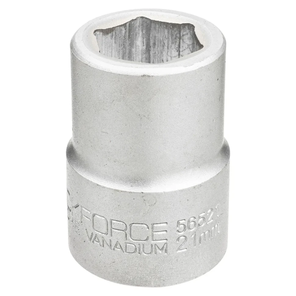 Головка торцевая неглубокая короткая 21мм (6гр.), 3/4'' RockFORCE RF-56521 — фото товара на remkola.by