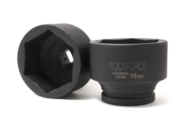 Головка ударная торцевая глубокая 35мм (6гр.), 1'' RockFORCE RF-48510035 — фото товара на remkola.by