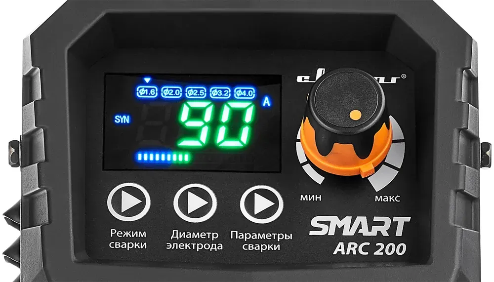 Сварочный инвертор Сварог REAL Smart ARC 200 black (Z28303) — детальное фото оборудования для СТО на remkola.by
