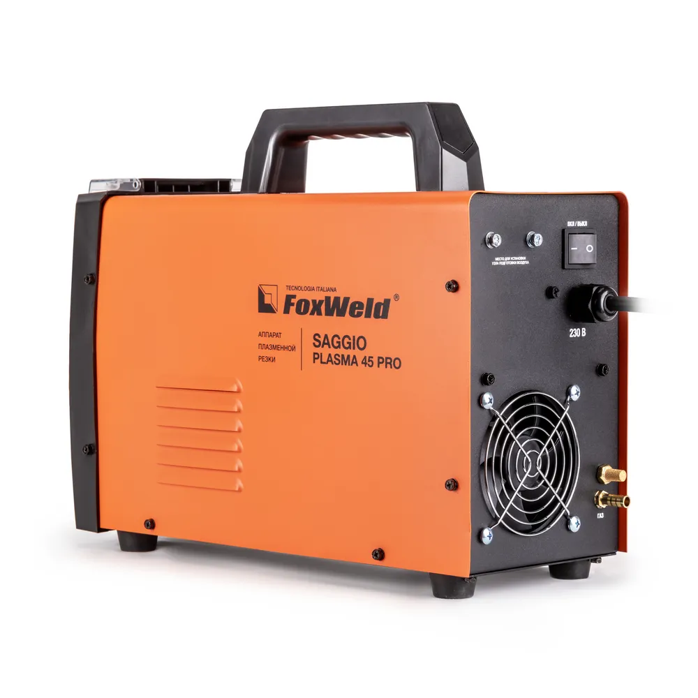 Аппарат плазменной резки FOXWELD SAGGIO PLASMA 45 PRO — детальное фото оборудования для СТО на remkola.by