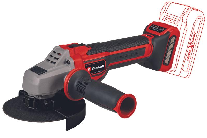 Углошлифмашина аккум. Einhell TP-AG 18/125 CE Q Li - Solo — детальное фото оборудования для СТО на remkola.by