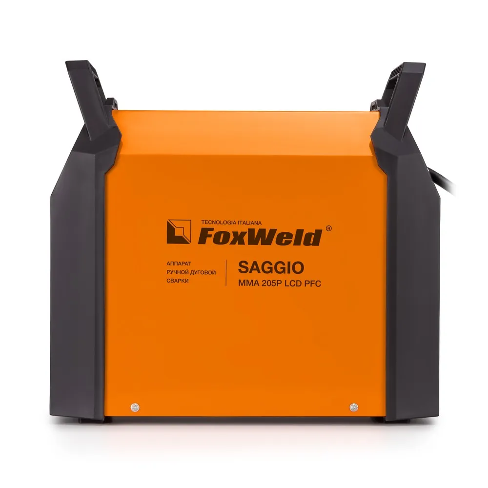 Сварочный аппарат FoxWeld SAGGIO MMA 205P LCD PFC  1016 — детальное фото оборудования для СТО на remkola.by