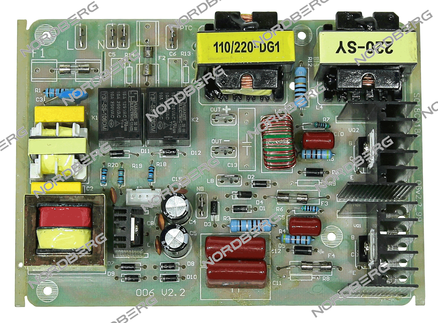 Плата DG1_TD для NU13