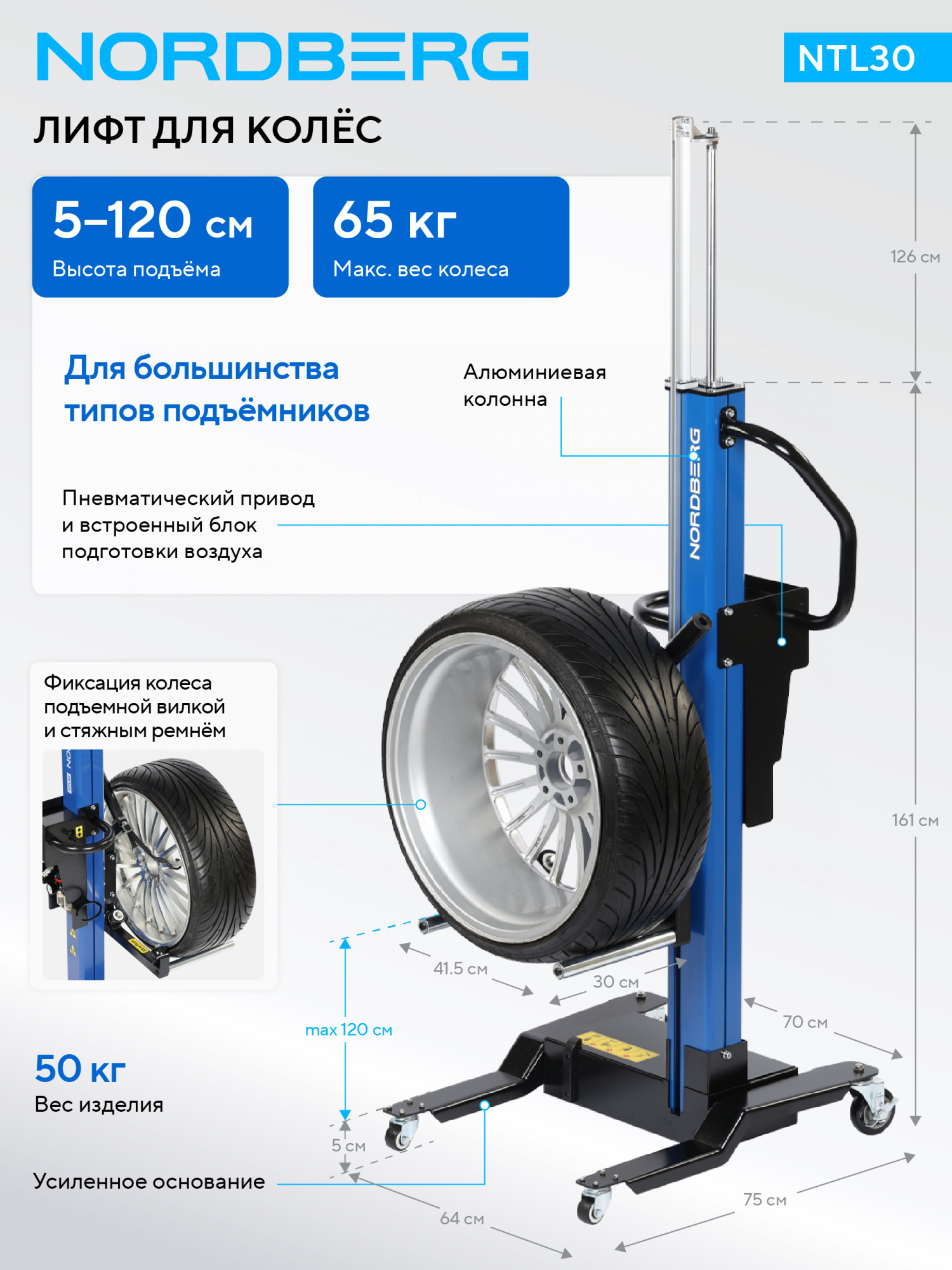 Лифт для колес
