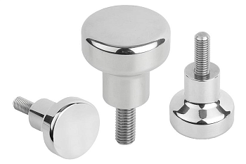 K1309 Ручки кнопки Hygienic USIT с наружной резьбой