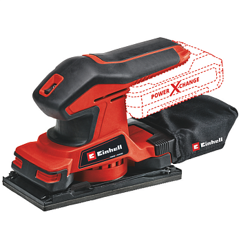 Виброшлифмашина аккум. Einhell TC-OS 18/187 Li Solo — фото товара на remkola.by