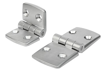 K0580 Петли шарнирные накладные из алюминия