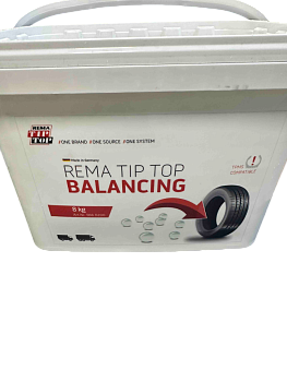 Гранулы балансировочные компаунд (микробисер) REMA TIP TOP  BALANCING 8 кг (ведро) Германия