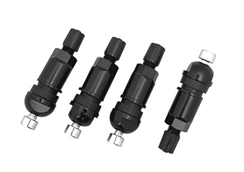 Комплект вентилей TPMS-05B под датчик (Черный)