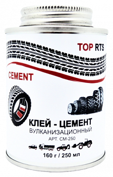 Клей-цемент «TOP RTS CEMENT», 250мл, CM-250