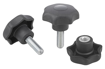 K0154 Ручки звездообразные DIN 6336 MEDI grip